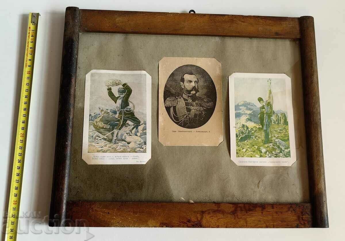 CĂRȚI POȘTALE REGALE LEGATE DE ELIBERARE RĂZBOIUL RUSO-TURC ȘIPKA - 5 CĂRȚI POȘTALE REGALE LEGATE DE ELIBERARE RĂZBOIUL RUSO-TURC ȘIPKA - 5