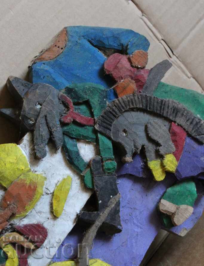 Παράδοση ΠΑΛΑΙΑ ΞΥΛΟΓΛΥΠΤΗ ΠΑΝΟ ΕΓΚΟ ΚΟΥΜΑ ΛΙΣΑ ΠΑΙΔΙΚΑ ΠΑΙΔΙΑ ΠΑΙΔΙ