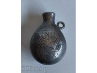 ΜΙΚΡΟ ΜΕΤΑΛΛΙΚΟ ΔΟΧΕΙΟ ΤΟΥ 19ου ΑΙΩΝΑ ΠΥΡΟΠΥΛΗ ; ΦΛΟΡΑΛ ΚΙΝΗΤΡΑ