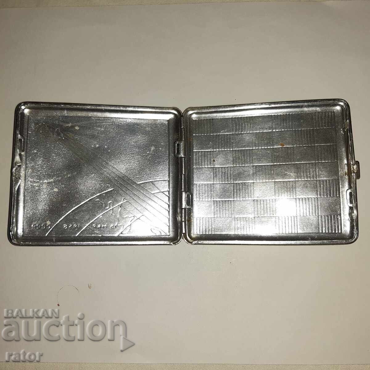 Old snuffbox COSMOS, SPUTNIK 3 1958, USSR. RARE! - 5 Old snuffbox COSMOS, SPUTNIK 3 1958, USSR. RARE! - 5