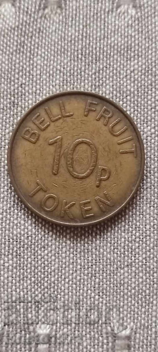 10 Pence Token