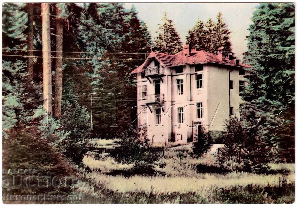 СТАРА КАРТИЧКА ИЗГЛЕД ОТ БОРОВЕЦ Е501