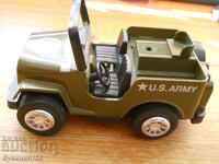 Cărucior din tablă - jeep "US Army".