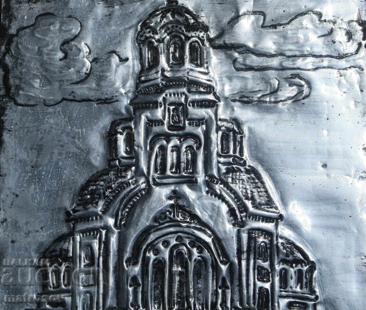 Доставка на Авторски метален плакет, катедрала "Св. Александър Невски"