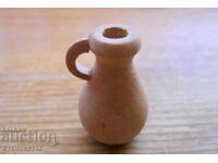 Wooden pitcher (miniature)