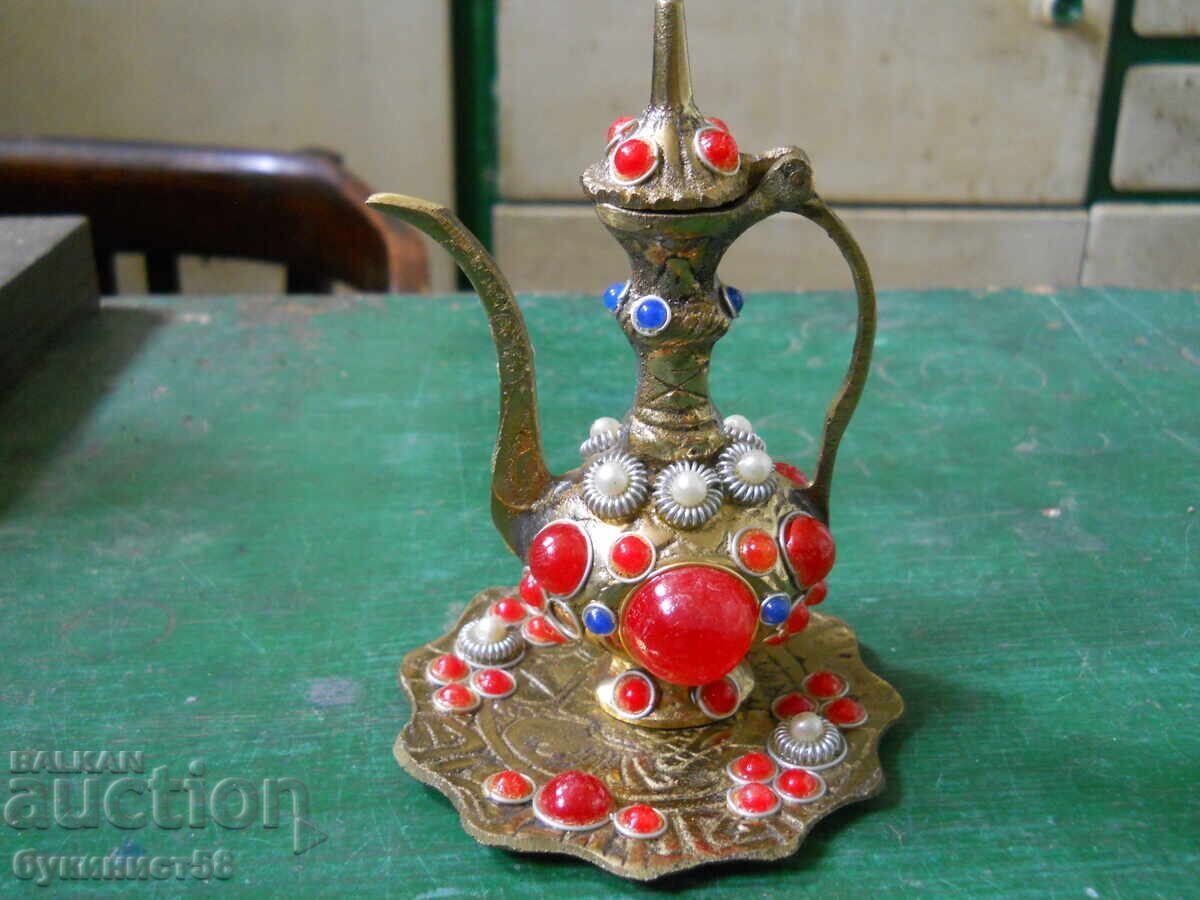 Bronze Arabic teapot - (miniature) Bronze Arabic teapot - (miniature)
