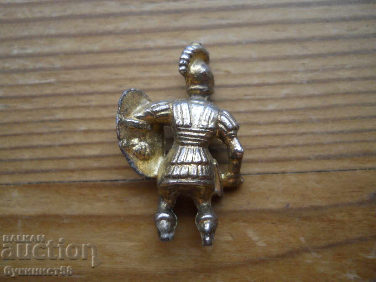 Bronze figurine from Kinder Surprise - gladiator with price 2.00 BGN | € 1.02 Bronze figurine from Kinder Surprise - gladiator with price 2.00 BGN | € 1.02