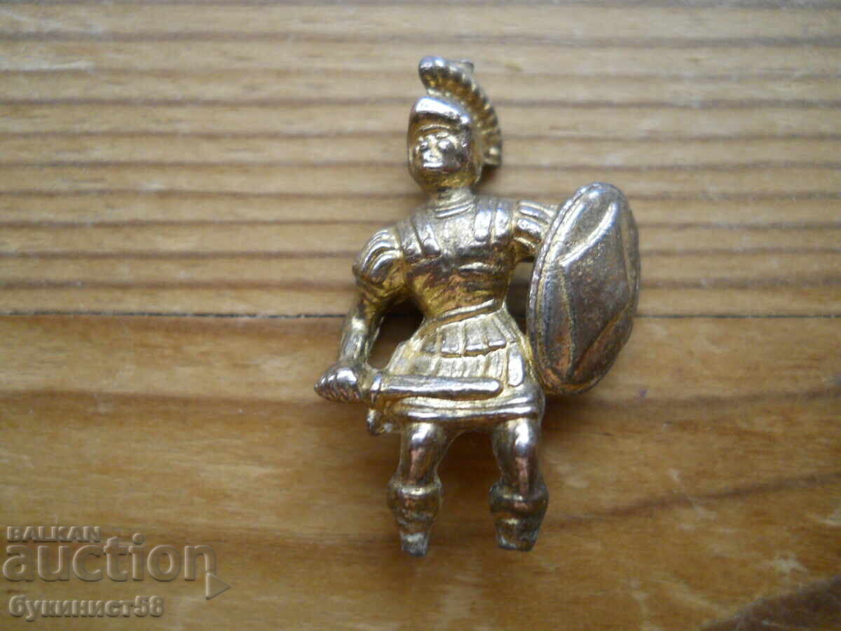 Bronze figurine from Kinder Surprise - gladiator Bronze figurine from Kinder Surprise - gladiator