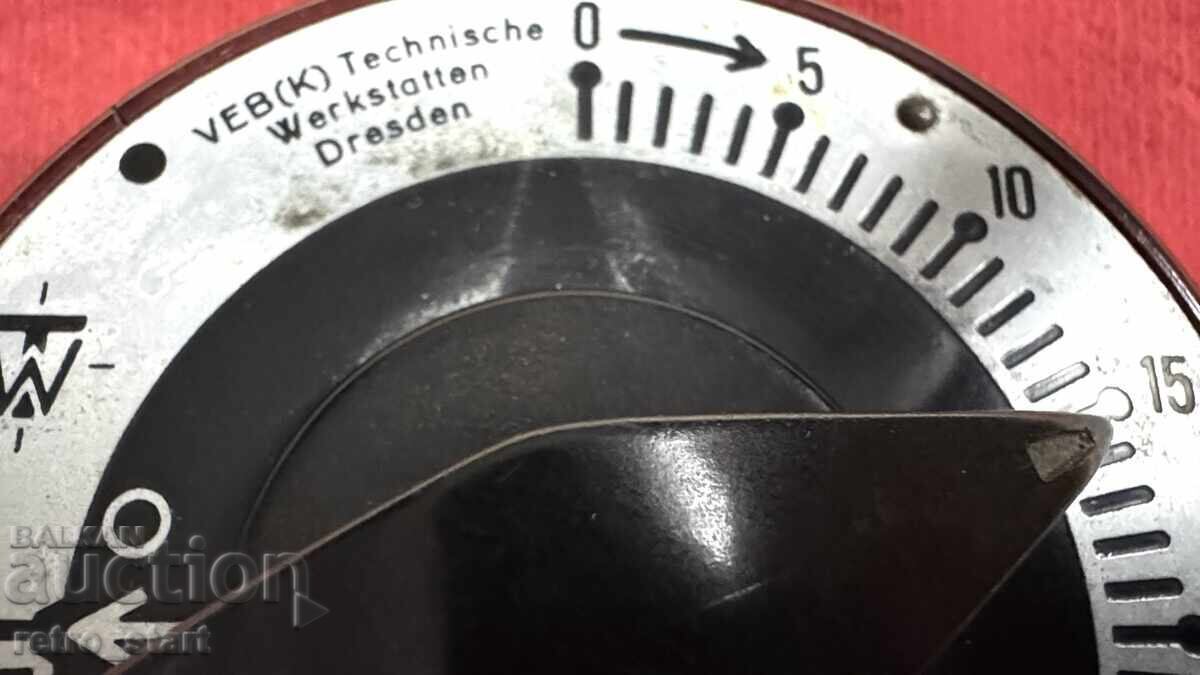 Таймер Немски бакелит VEB 60 минути - 5 Таймер Немски бакелит VEB 60 минути - 5