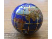 Glob cu minerale semiprețioase (miniatură)