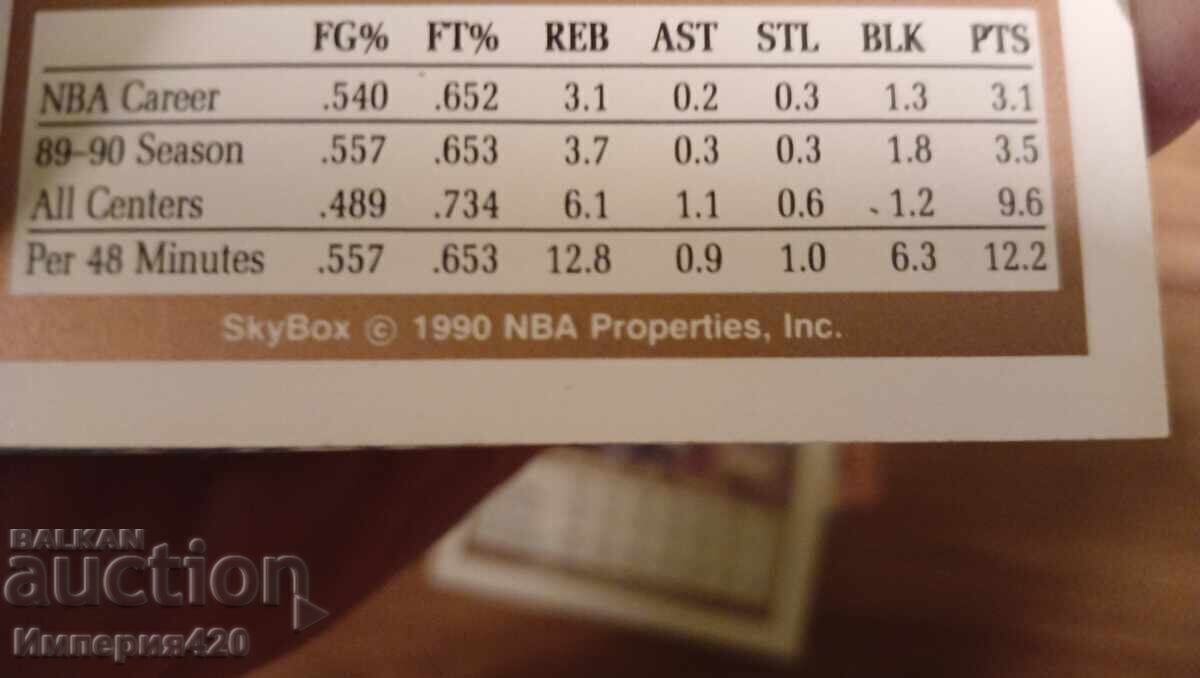 Cărți NBA retro de la începutul anilor '90, cu vedete de baschet - 5