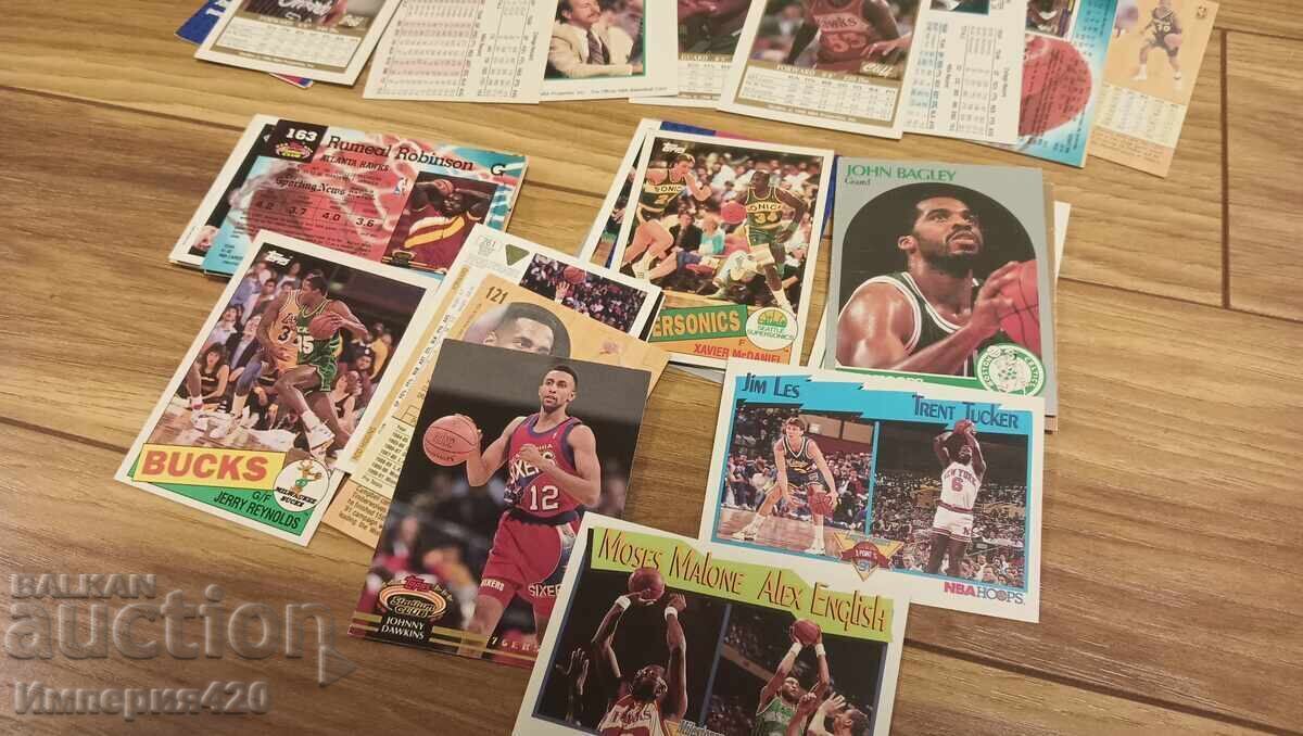 Cărți NBA retro de la începutul anilor '90, cu vedete de baschet - 7