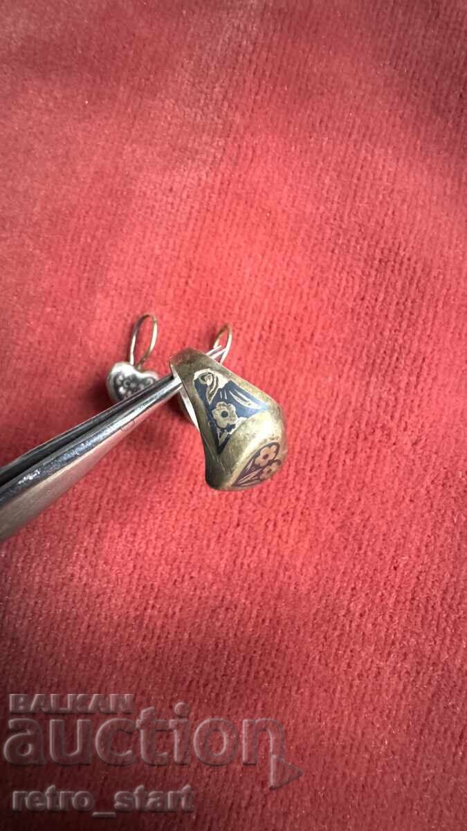 Livrarea Set argint (URSS) cu email negru