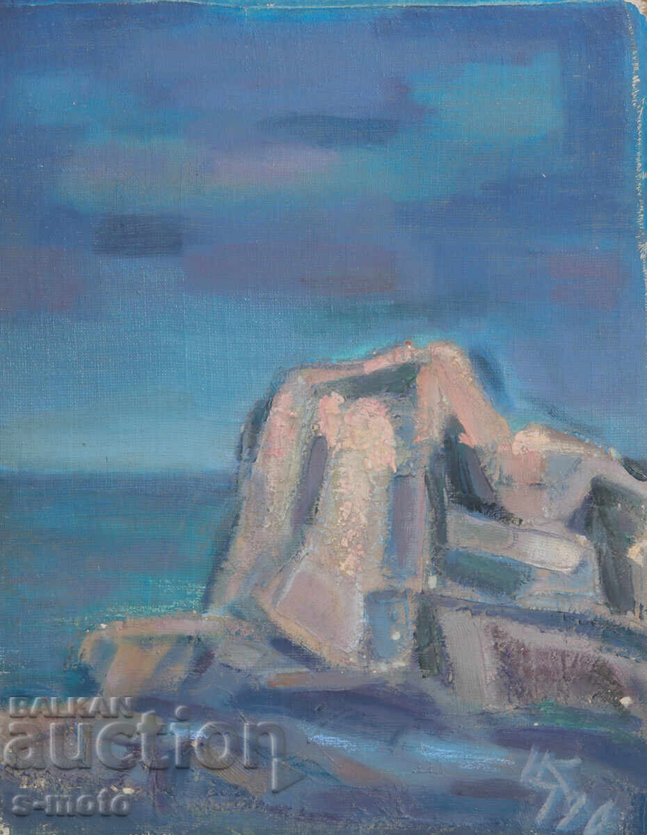 Tsvetana Kosturkova / 1914 - 2011 / Oil paints landscape with price 800.00 BGN | € 409.03