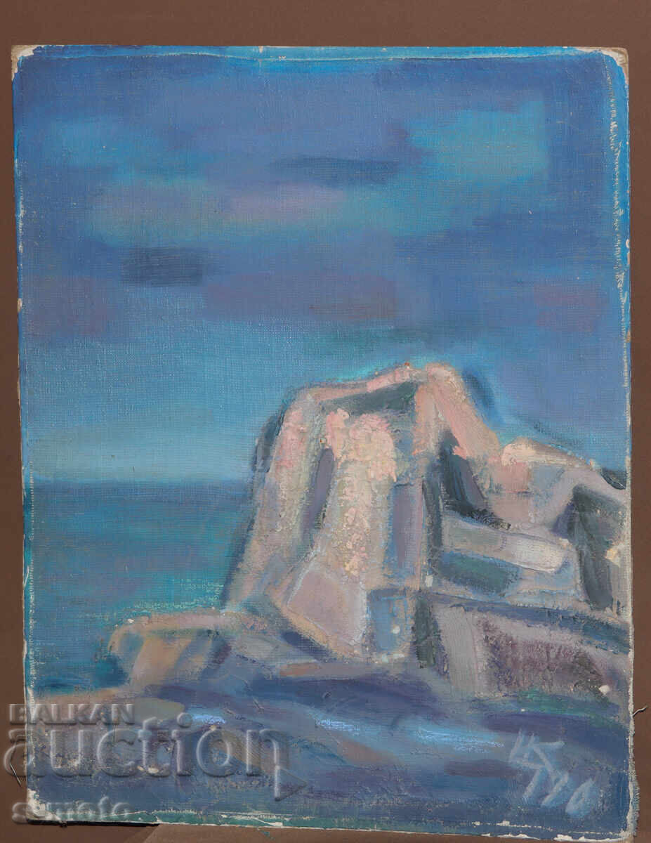 Auction  Tsvetana Kosturkova / 1914 - 2011 / Oil paints landscape