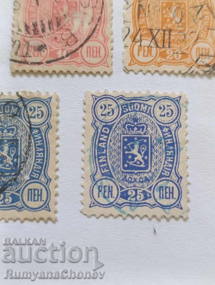 Ταχυδρομικές γραμματόσημες Φινλανδίας - 6
