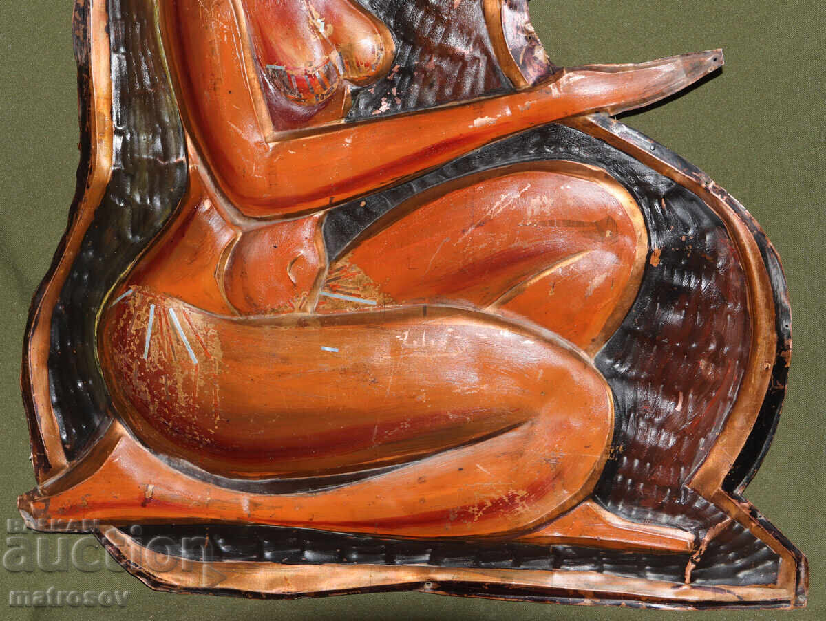 Αυθεντικό γλυπτό μέλι, γυναικεία φιγούρα - 6