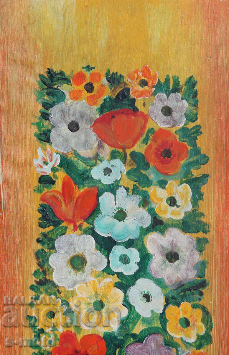 Аукцион Николай Ников /1924 - 1989 / маслени бои натюрморт