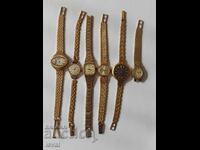 Russian Gold-Plated Watches - Lot!