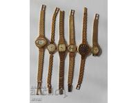 Руски позлатени часовници - лот!