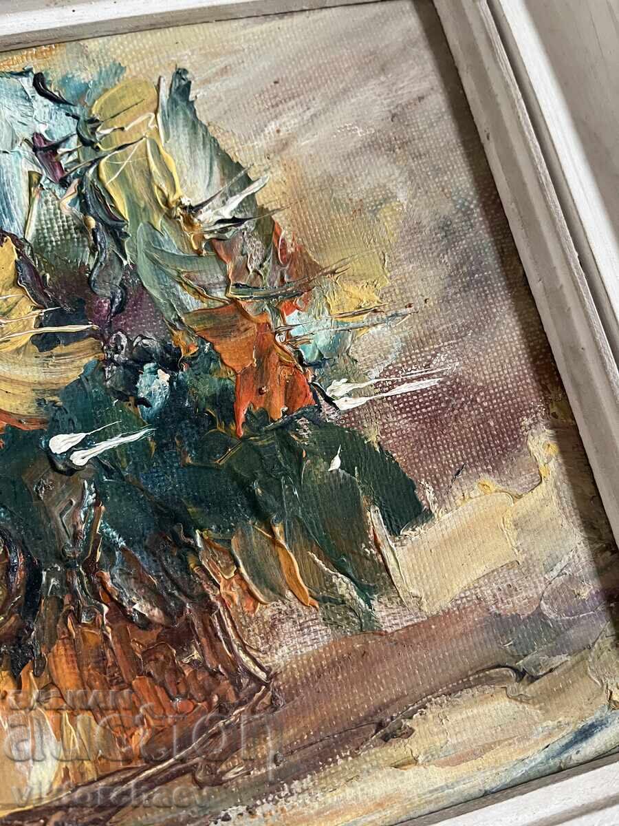 Доставка на Цветан Дошков майсторска картина - “Цветя” 1998 година