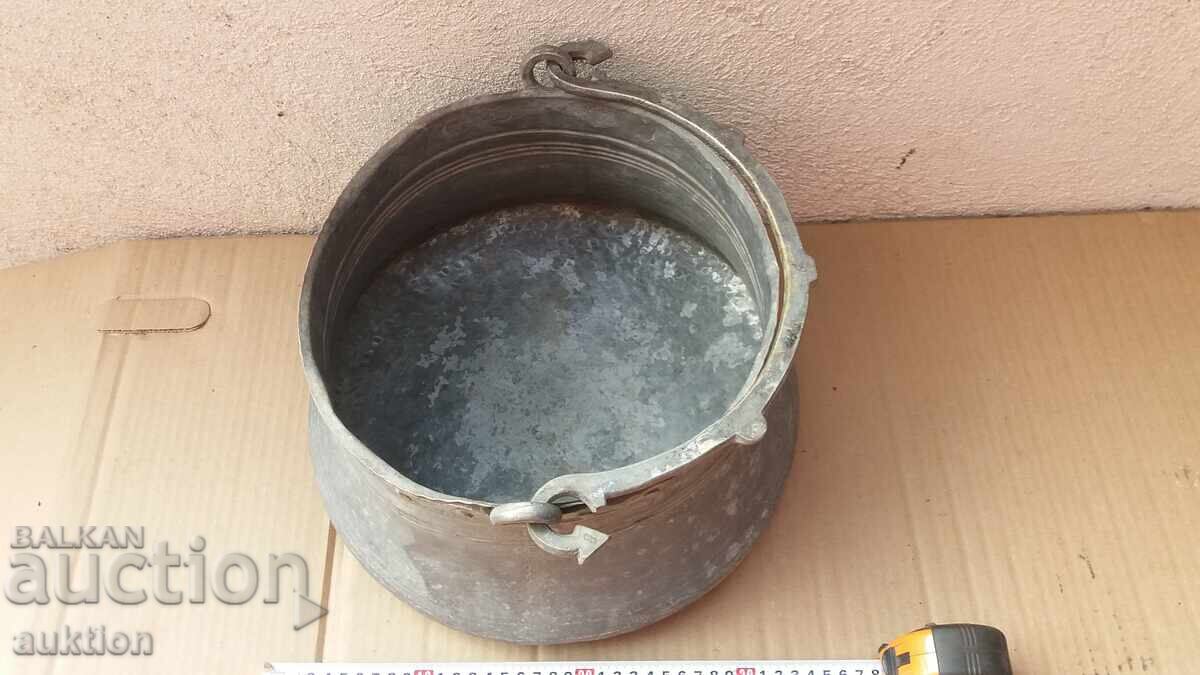 Copper water jug, water dipper - 10 liters - 6