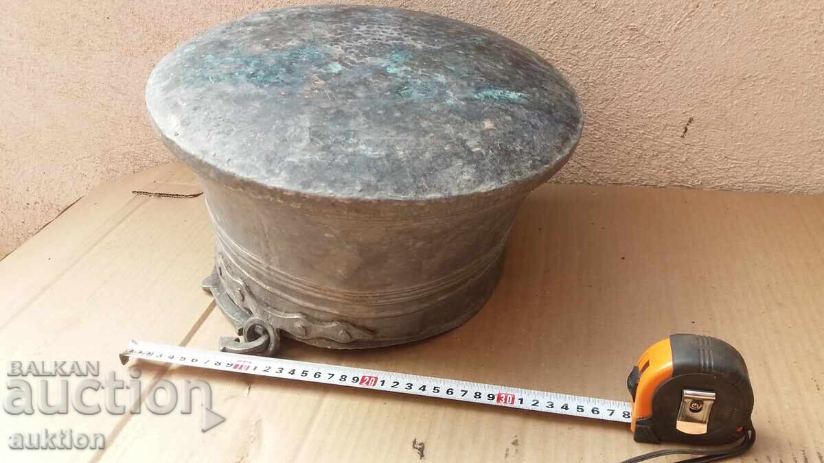 Copper water jug, water dipper - 10 liters - 7