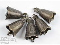 5 pcs. Feng Shui Wind Chimes with Quan Yin