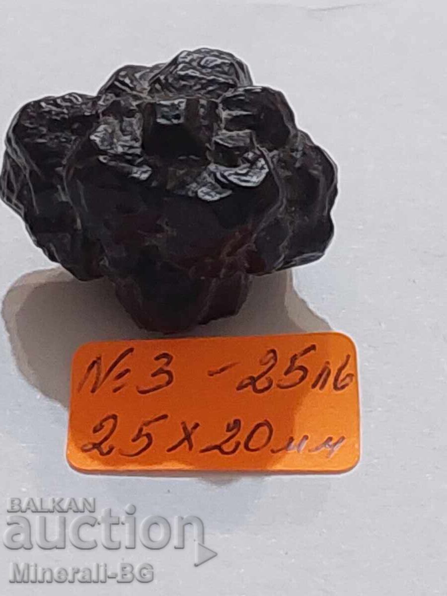 Delivery of Black Garnet