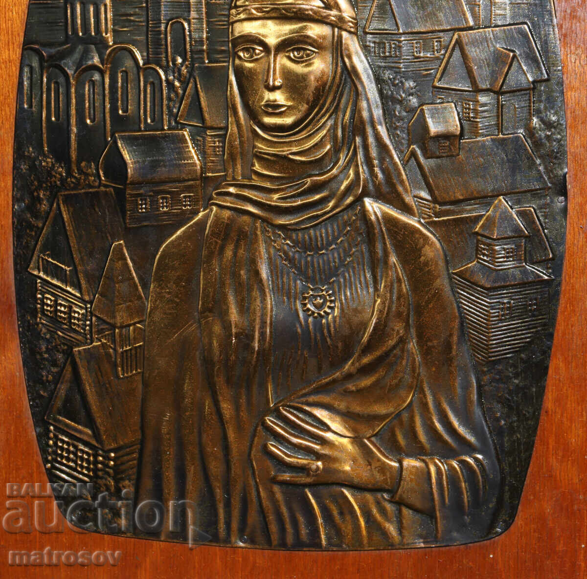 Russian honey plaque, souvenir - 5