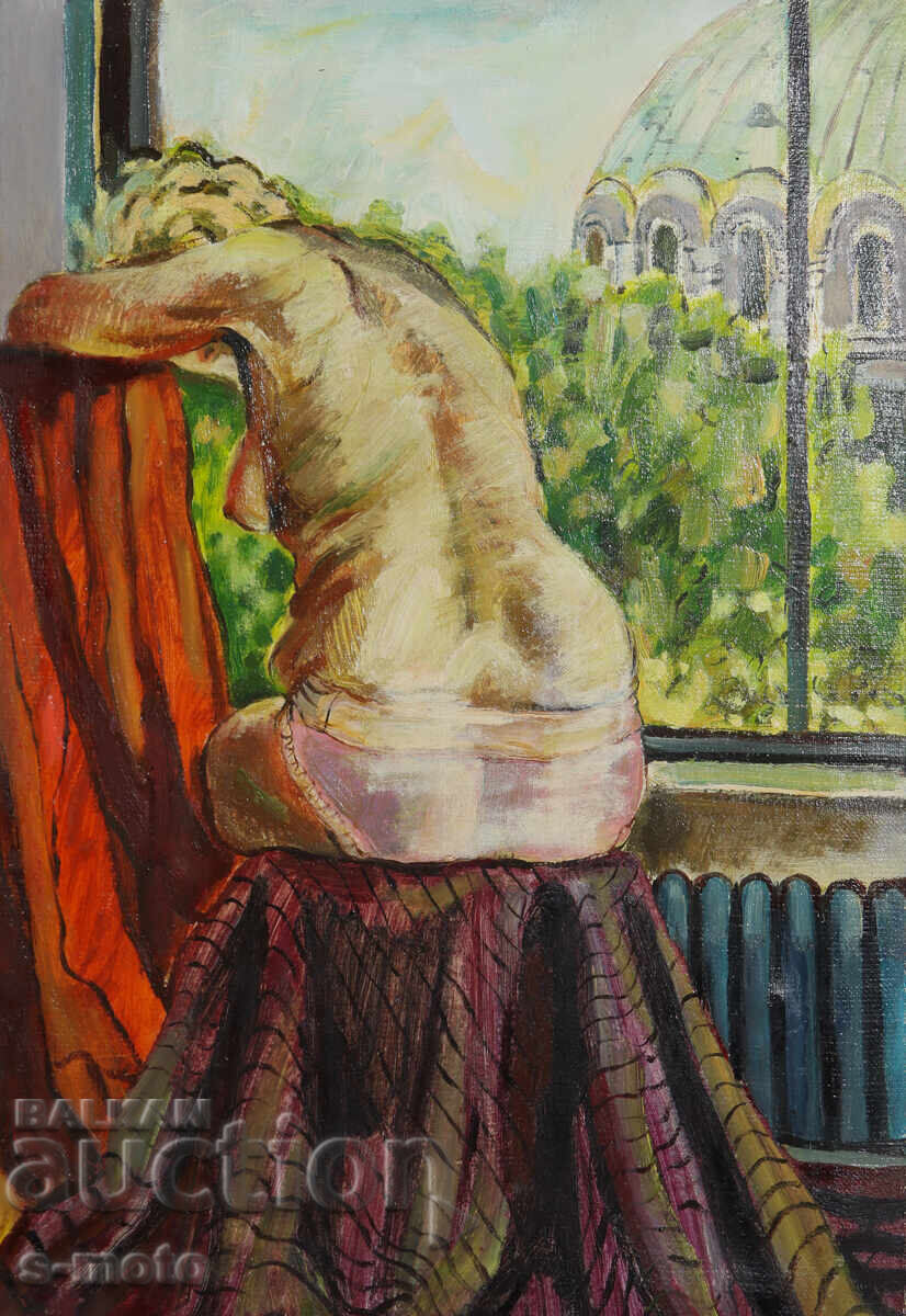 Ελαιογραφία γυμνό σώμα εσωτερικό με τιμή 450.00 BGN | € 230.08