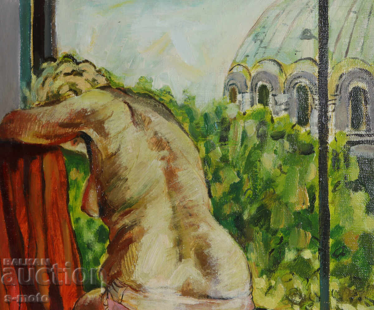 Παράδοση Ελαιογραφία γυμνό σώμα εσωτερικό