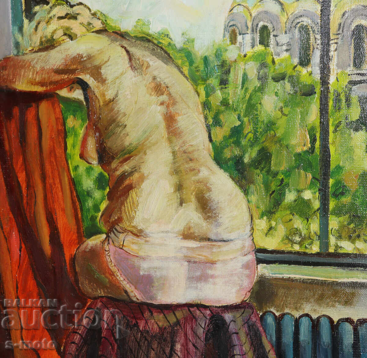 Ελαιογραφία γυμνό σώμα εσωτερικό - 5