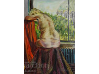 Ελαιογραφία γυμνό σώμα εσωτερικό