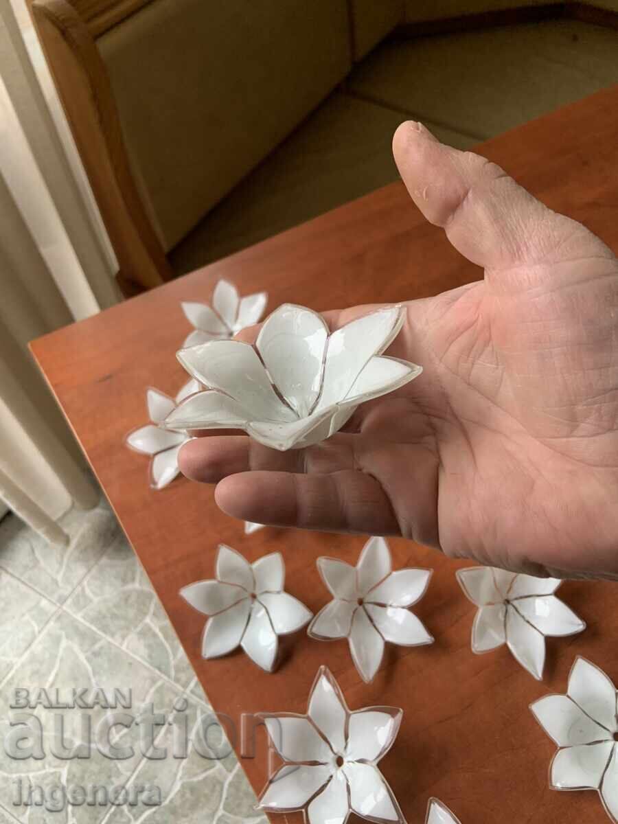 Delivery of GLASS DECORATIVE FLOWERS - 20 PCS