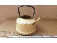 ЕМАЙЛИРАН СОЦ. ЧАЙНИК - ЗА ДЕКОРАЦИЯ