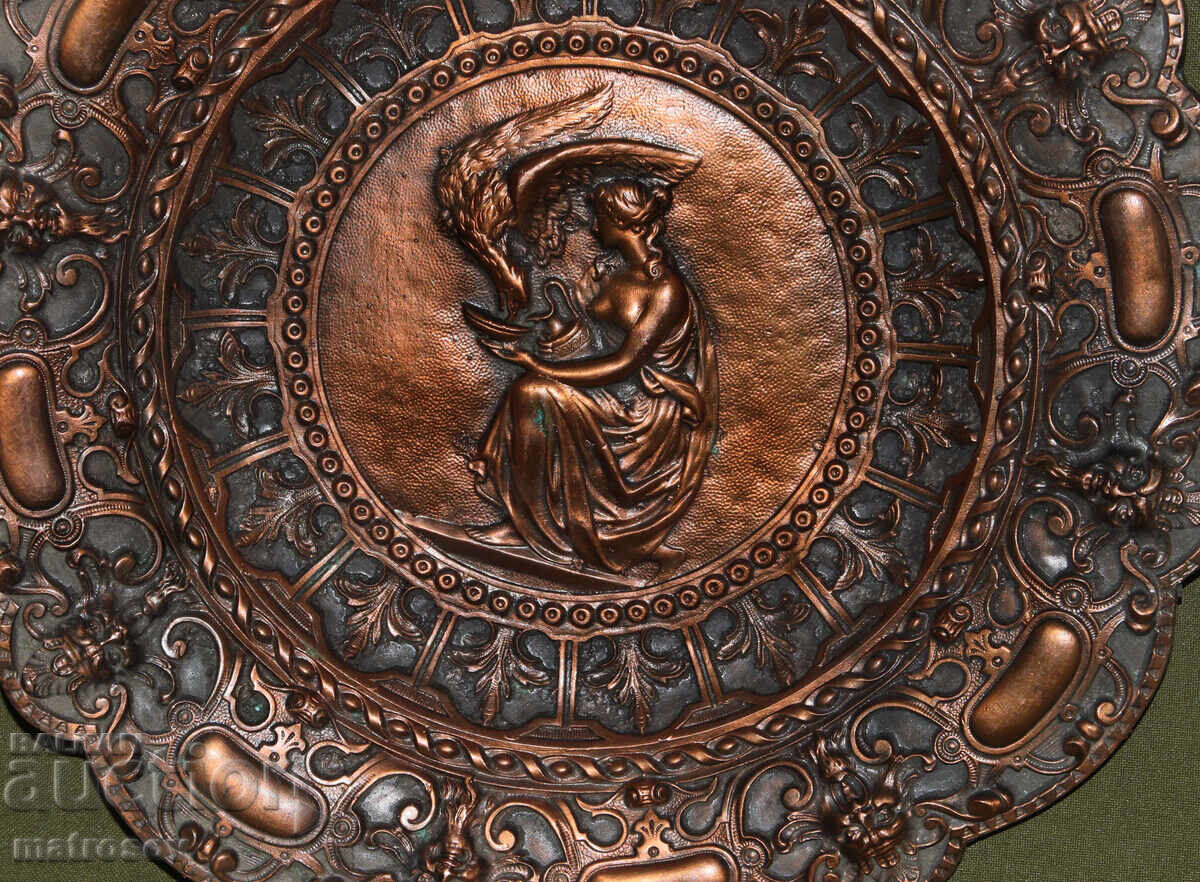 Διακοσμητικό συμπαγές μεταλλικό πιάτο διακόσμηση τοίχου - 5