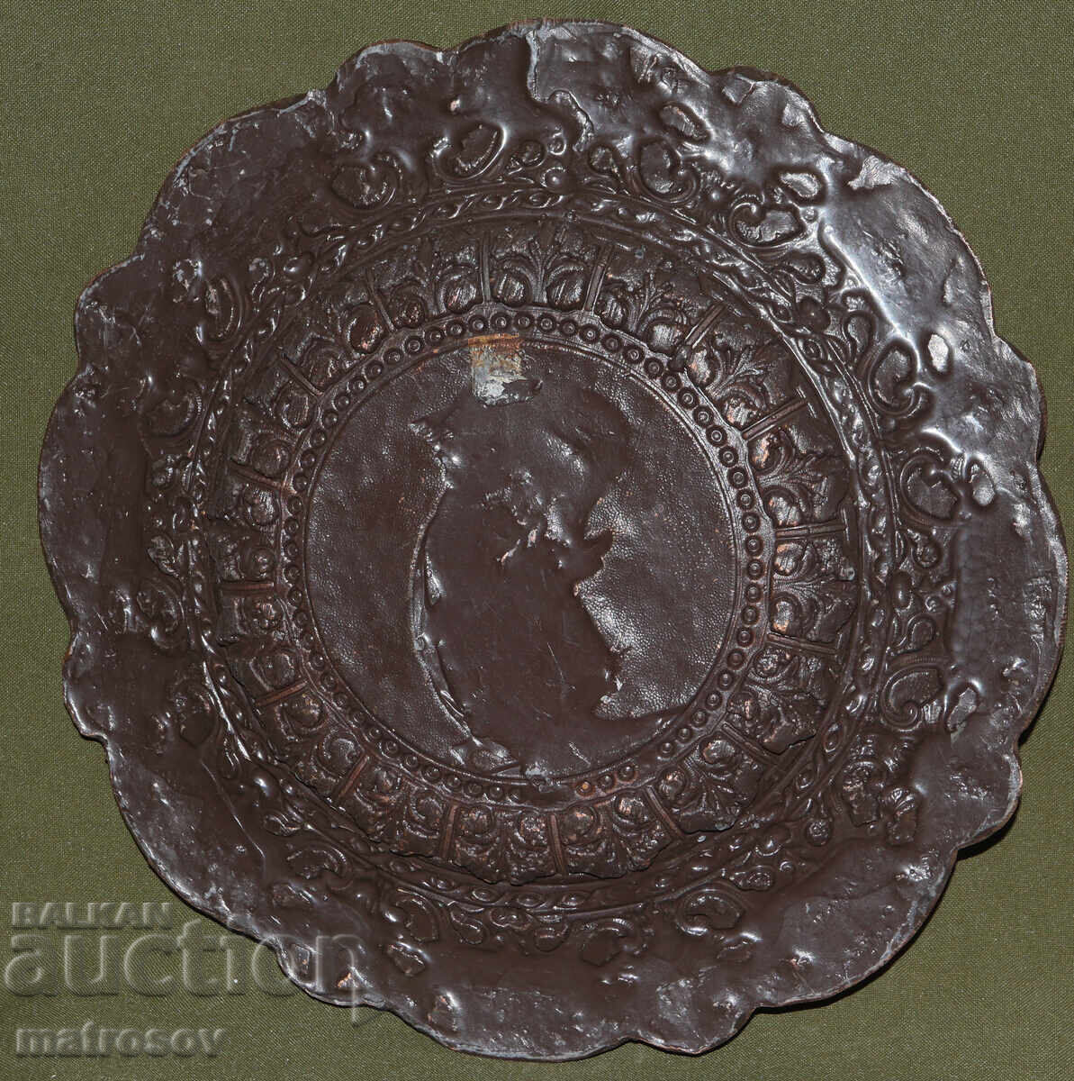 Διακοσμητικό συμπαγές μεταλλικό πιάτο διακόσμηση τοίχου - 7