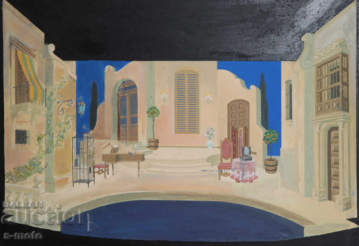 Ivan Savov /1944 - 2023 / vopsele tempera interior cu preț € 650.00 | 1271.29 BGN
