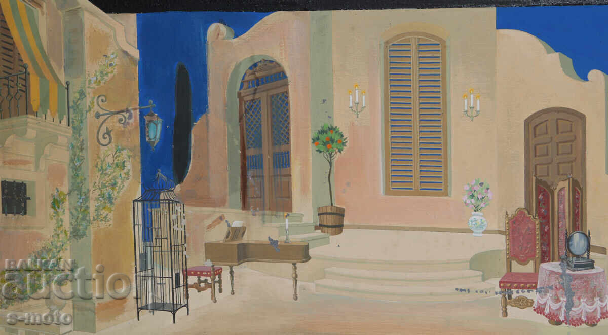 Livrarea Ivan Savov /1944 - 2023 / vopsele tempera interior