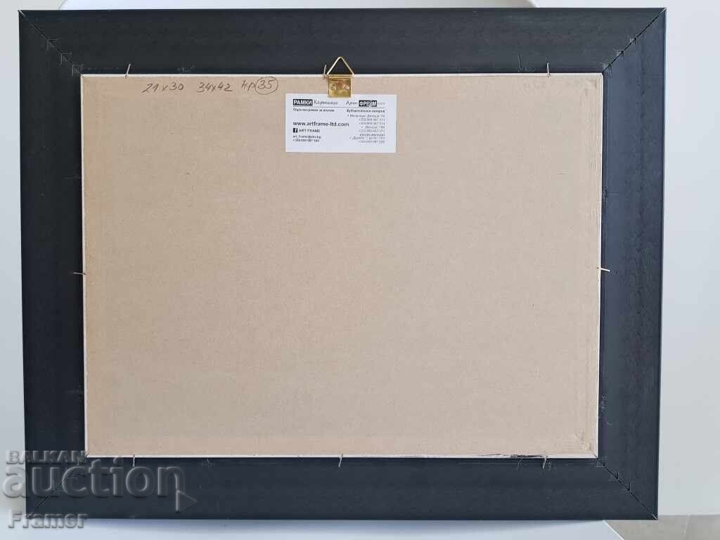 Alexander Zhendov Original Ink Drawing Conversation - 6