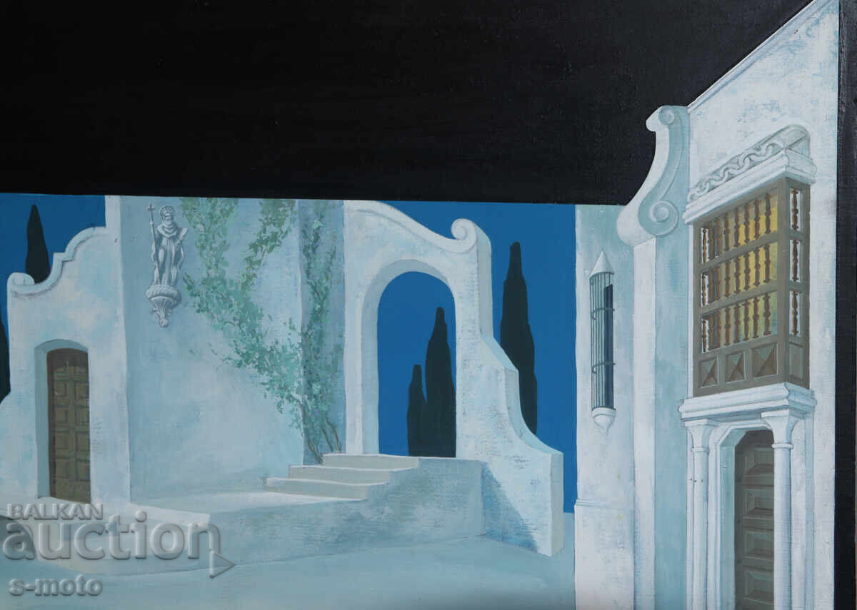 Παράδοση Ιβάν Σάβοφ /1944 - 2023 / τέμπερες εσωτερικού χώρου