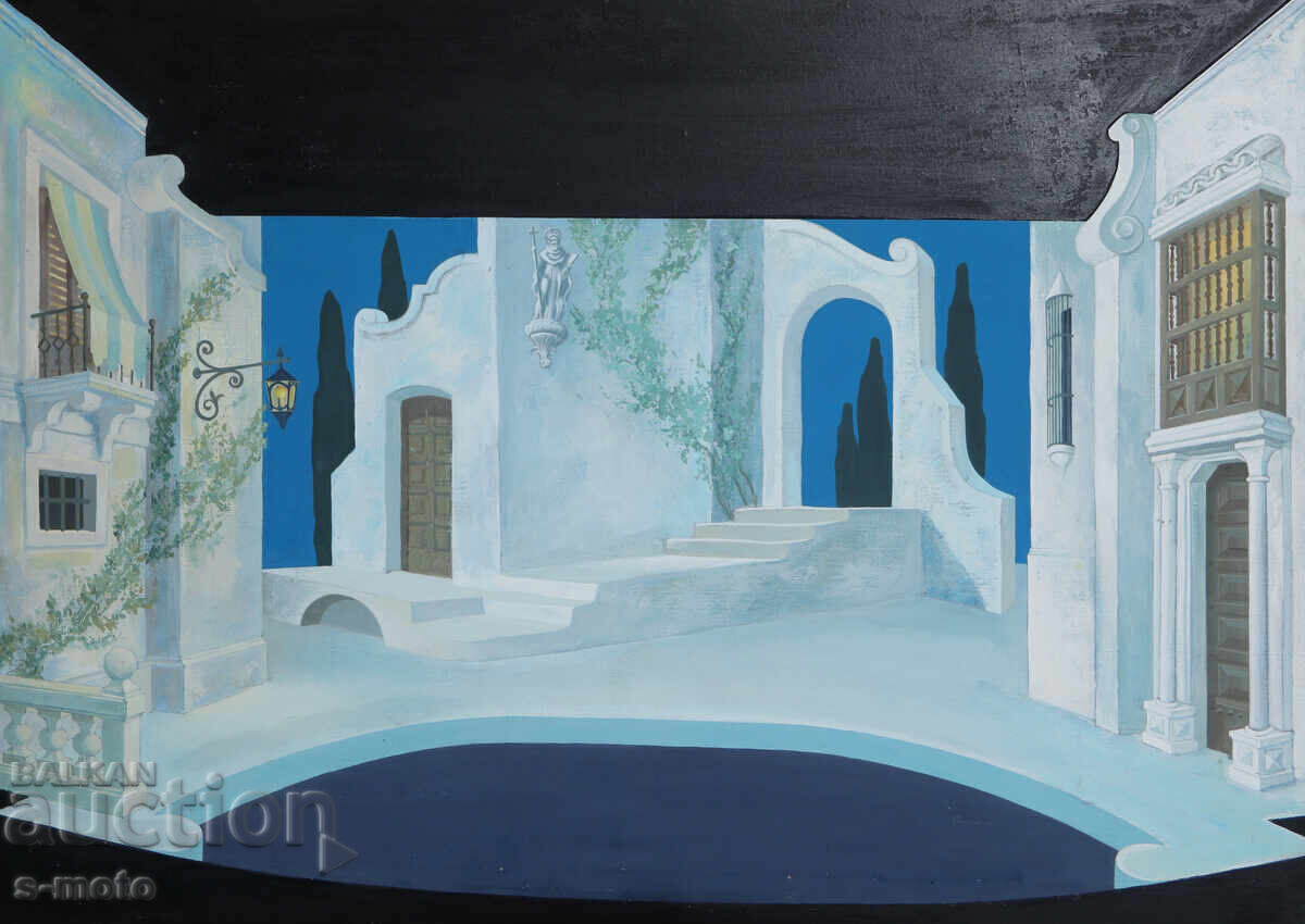 Ιβάν Σάβοφ /1944 - 2023 / τέμπερες εσωτερικού χώρου