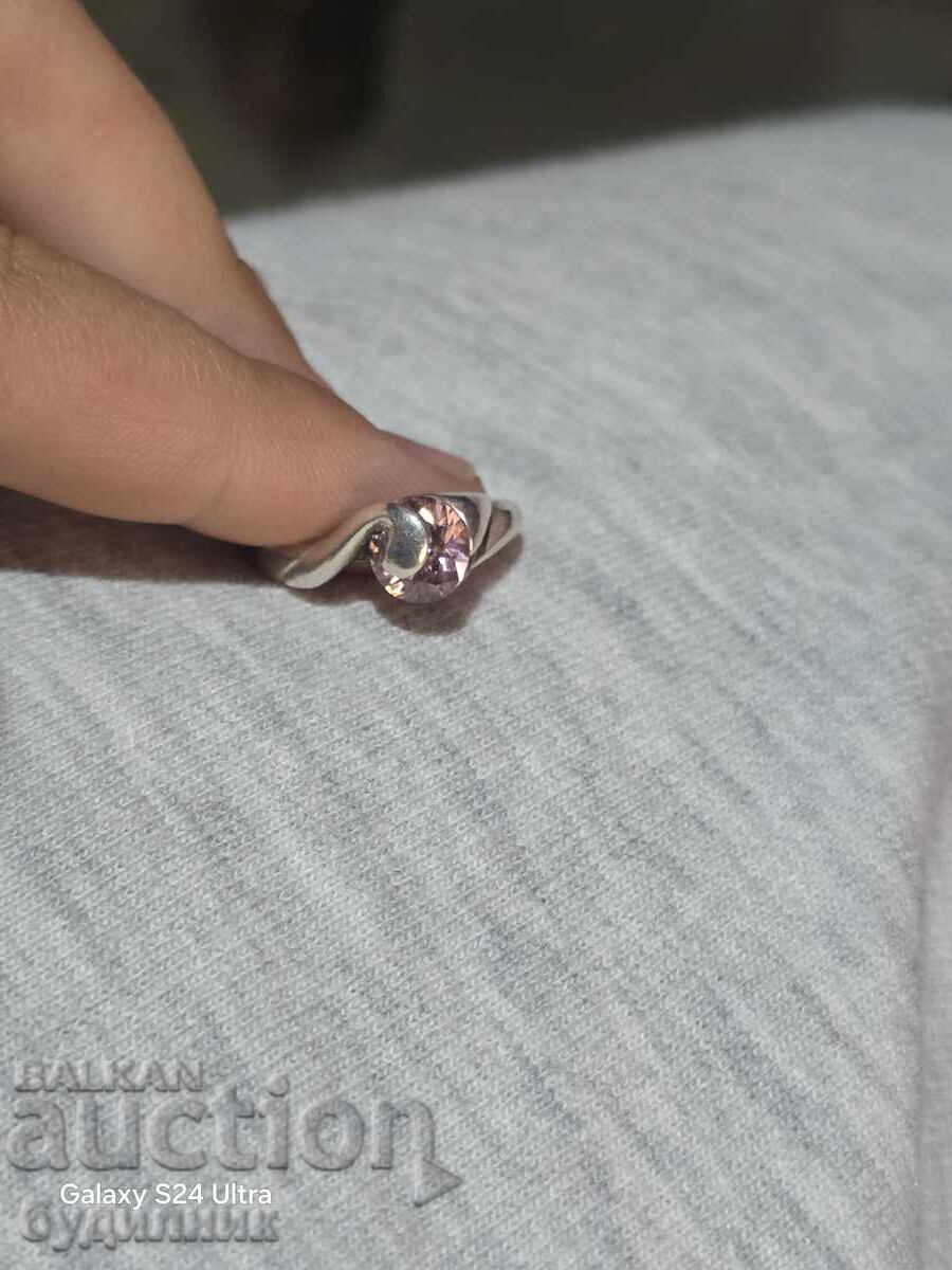 Silver ring. 15.7mm. I'm launching over 100 auctions. Check them out with price 18.99 BGN | € 9.71