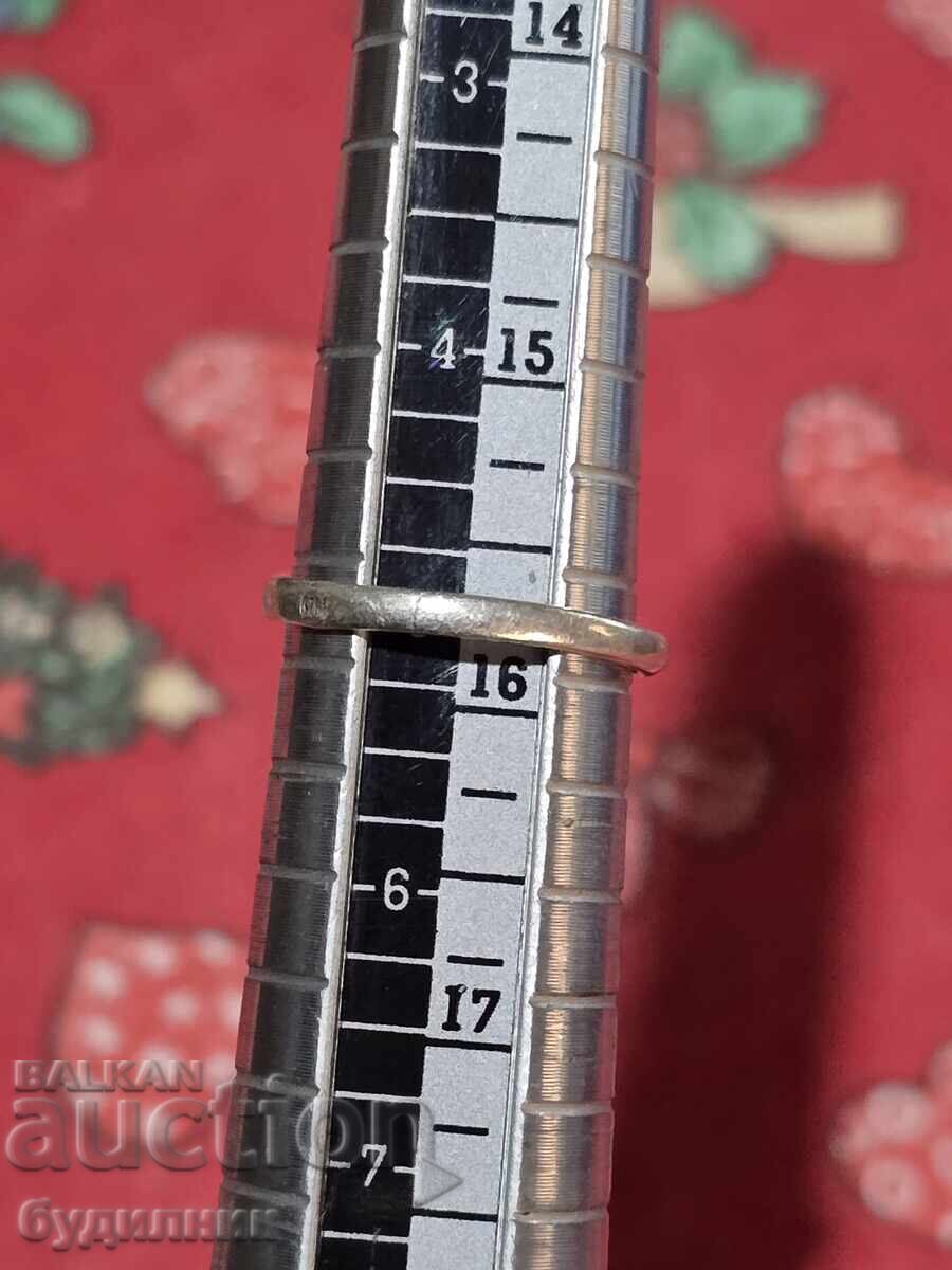 Silver ring. 15.7mm. I'm launching over 100 auctions. Check them out - 6