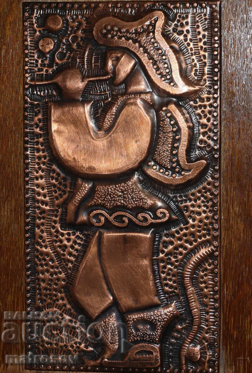 Медно пано, плакет СССР с цена 200.00 лв. | € 102.26