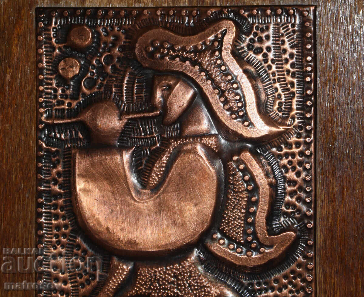 Доставка на Медно пано, плакет СССР