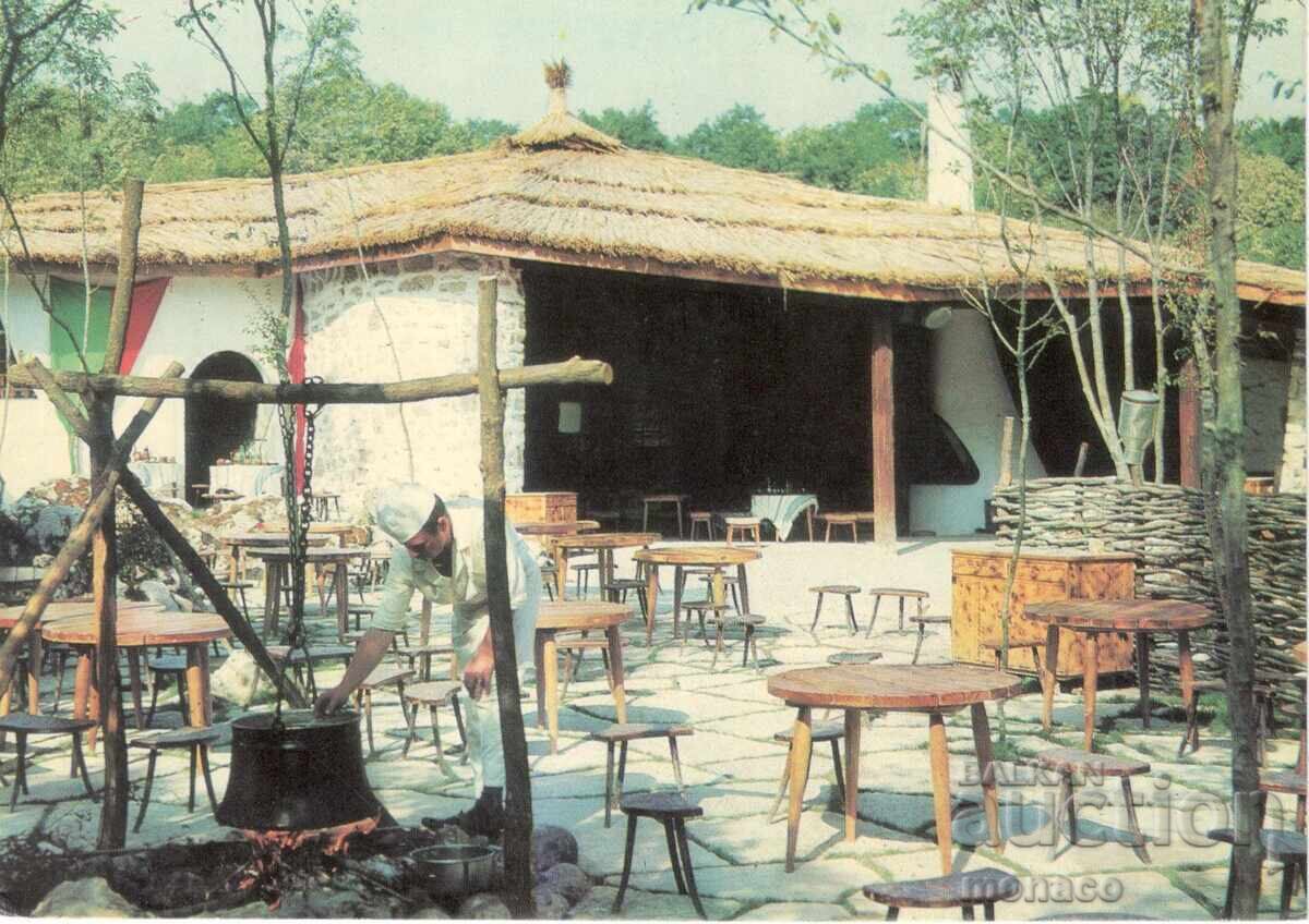 Carte poștală veche - Nisipurile de Aur, rest. "Kosharite"