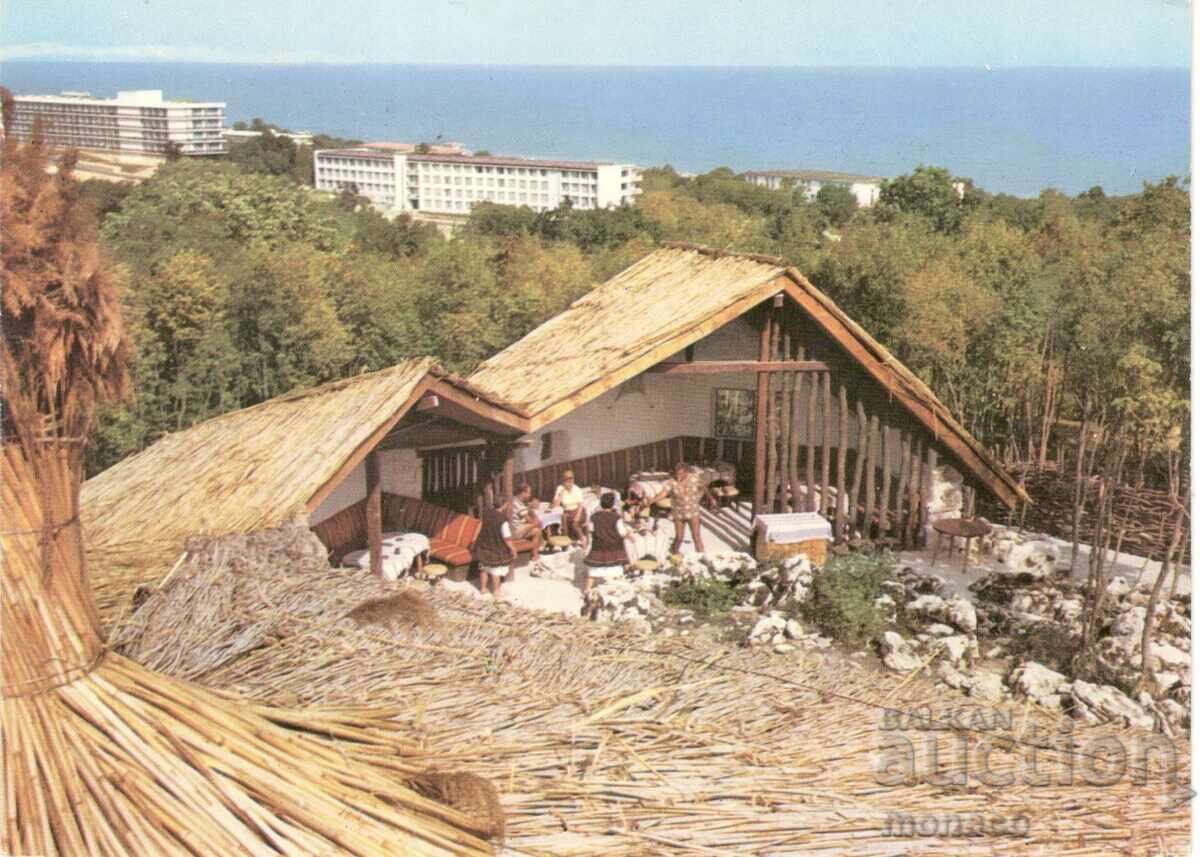 Old postcard - Golden Sands, rest. "Kosharite" Old postcard - Golden Sands, rest. "Kosharite"