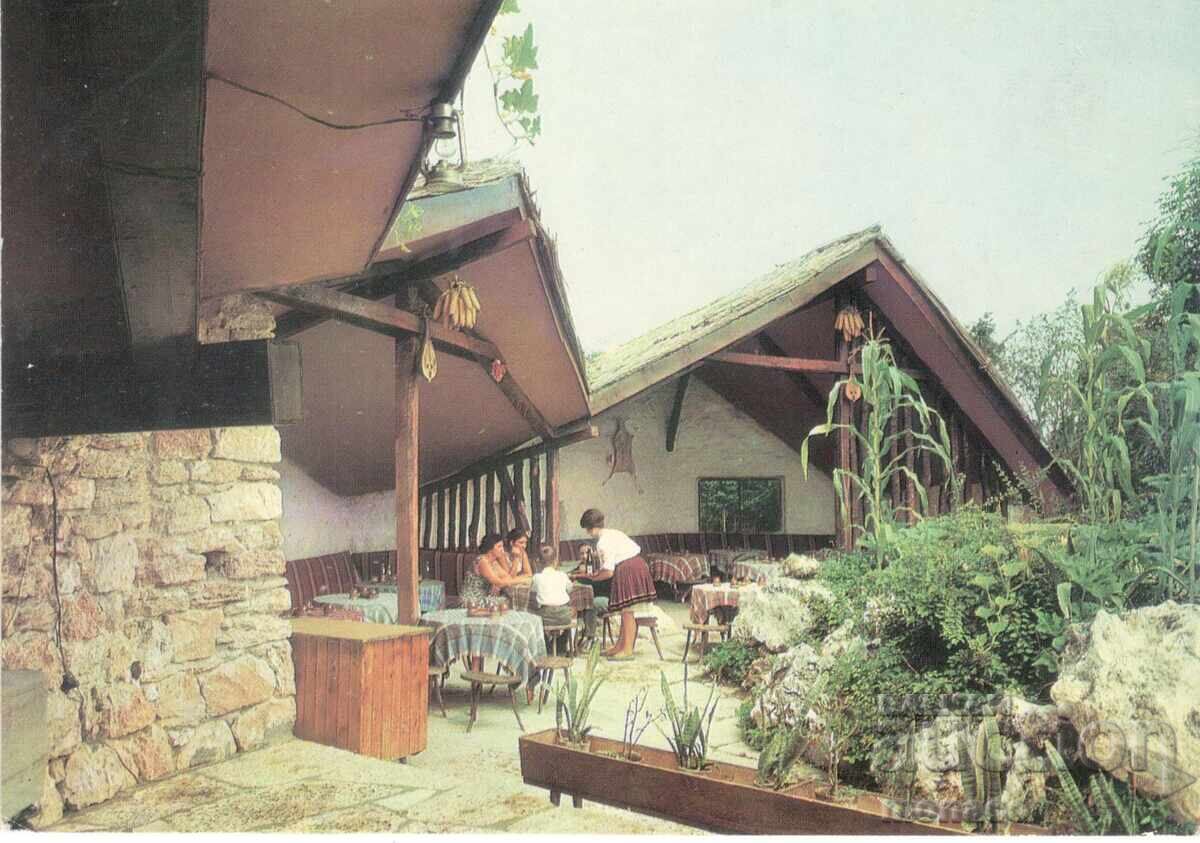 Стара картичка - Златни пясъци, рест. "Кошарите" Стара картичка - Златни пясъци, рест. "Кошарите"